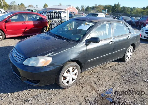 2004 Toyota Corolla Le из США, поврежденный, VIN 1NXBR32E94Z222166